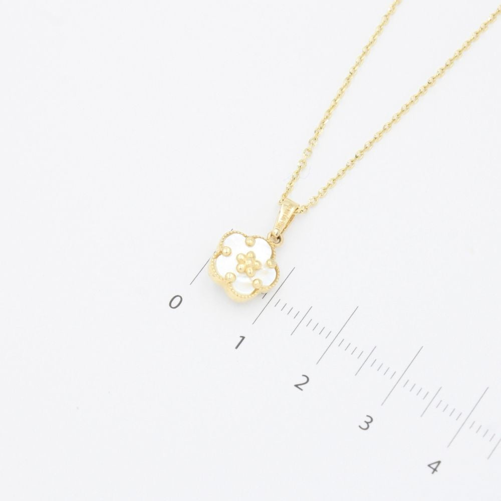 Gargantilla de Oro 14k Lucky Spring Flor de Ciruelo con Madre Perla mod. 9562