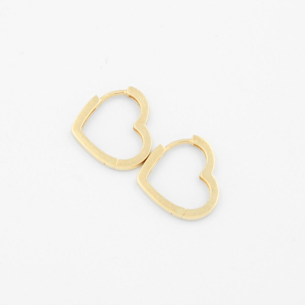 Grapa de Oro 14k Diseño Corazón mod. 9261