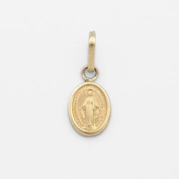 Medalla de Oro 14k Virgen Milagrosa de Diseño Mini Especial mod. 9847