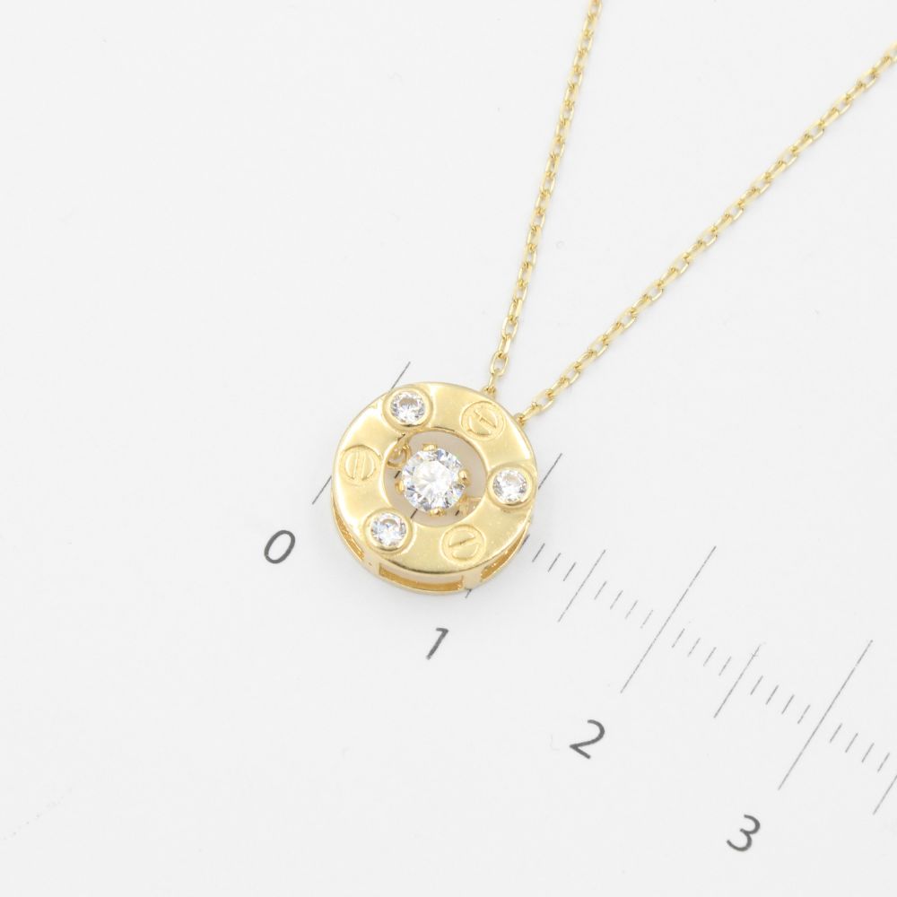 Gargantilla de Oro 14k Circular mod. 8941