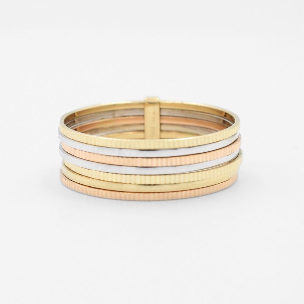 Anillo de Oro 14k Semanario de Anillos mod. 8772