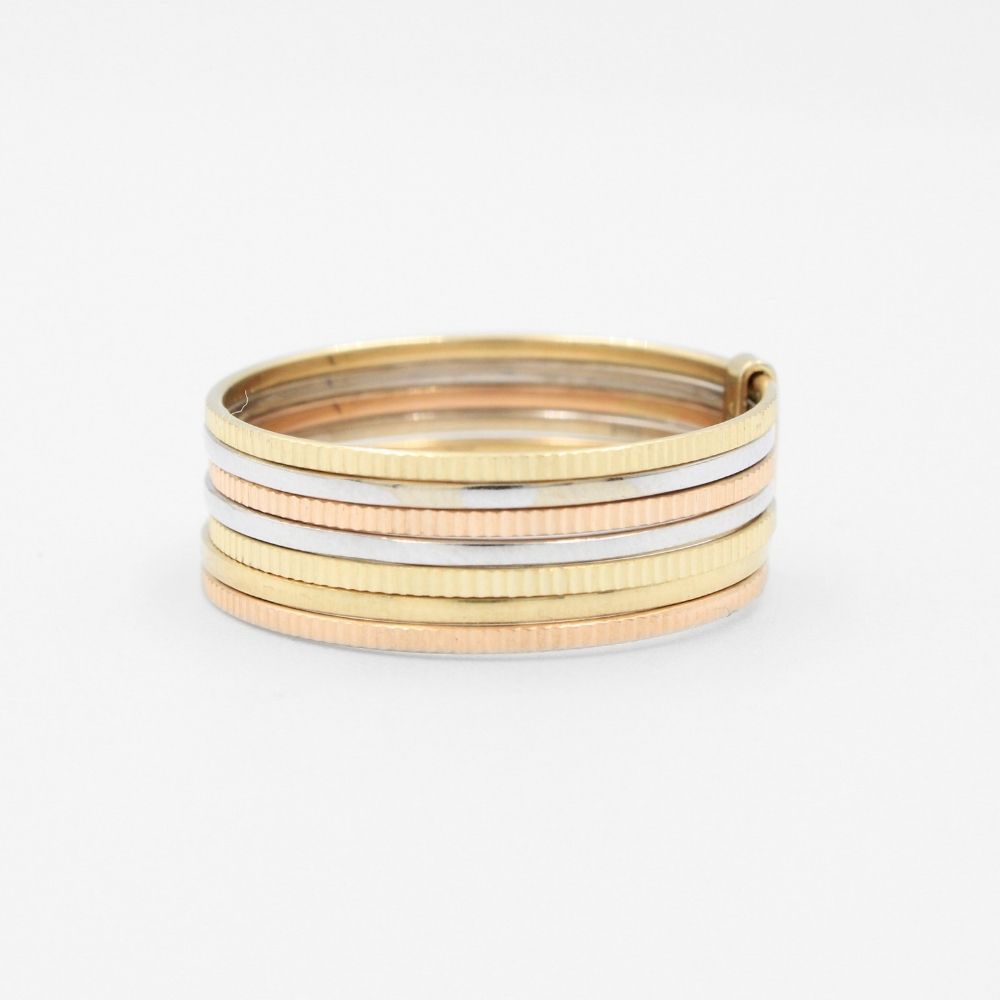 Anillo de Oro 14k Semanario de Anillos mod. 8772