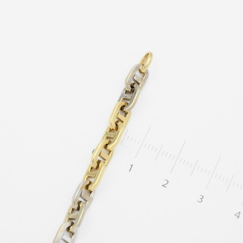 Pulsera de Oro 14k  en Tedijo de Ancla mod. 9009