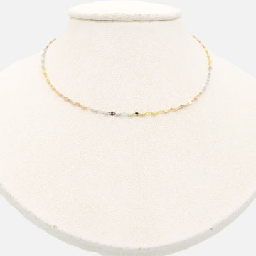 Cadena de Oro 14k Tejido Escarcha mod. 9135