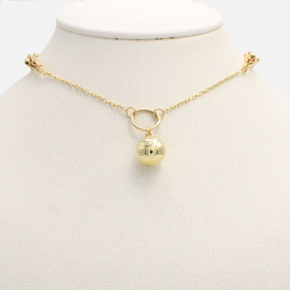 Coordinado de Oro 14k Diseño Especial con Esferas Finas y Brillantes mod. 9666