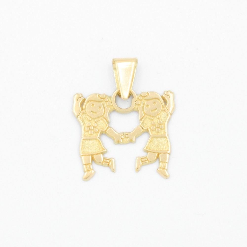 Dije de Oro 14k Amigas por Siempre mod. 9225