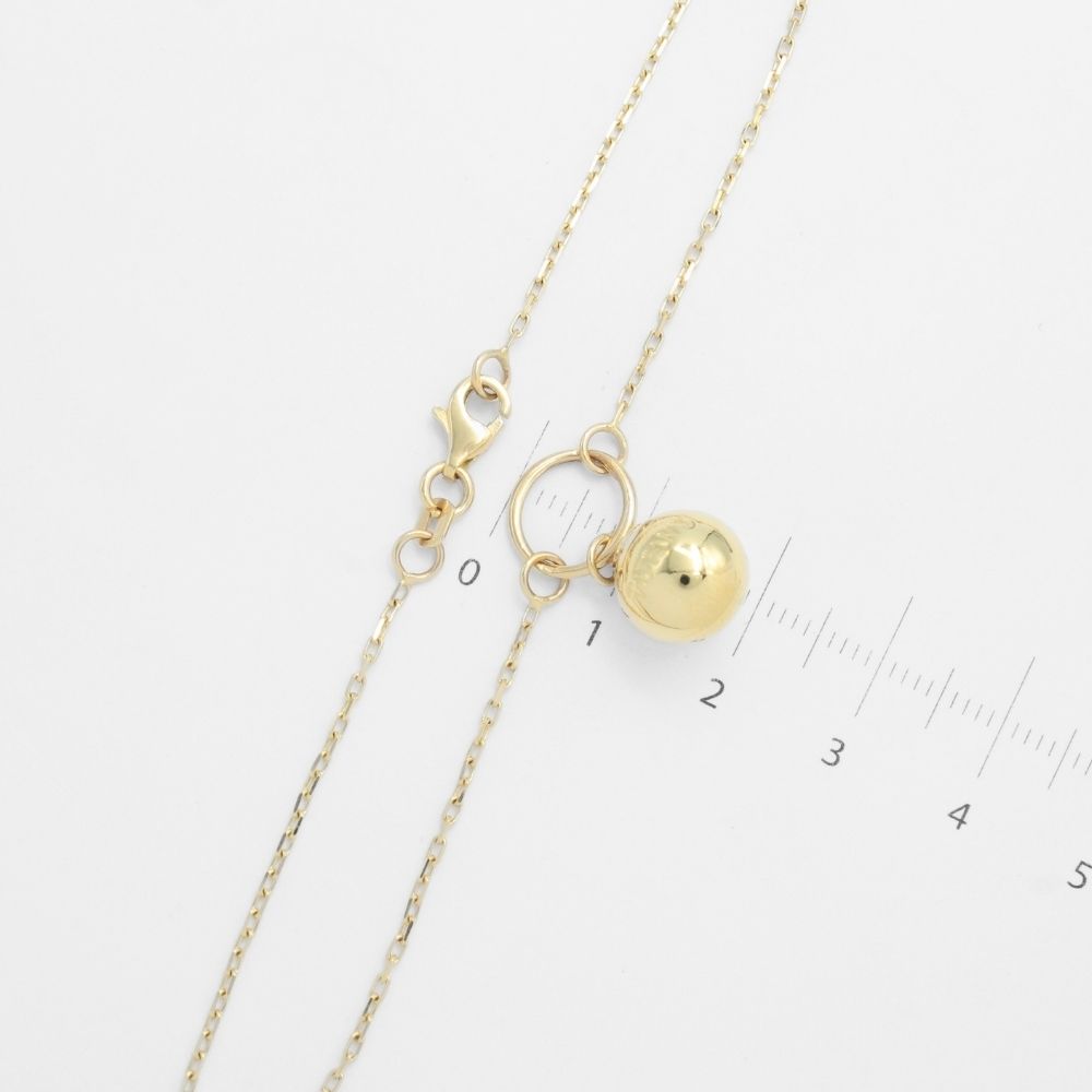 Coordinado de Oro 14k Diseño Especial con Esferas Finas y Brillantes mod. 9666
