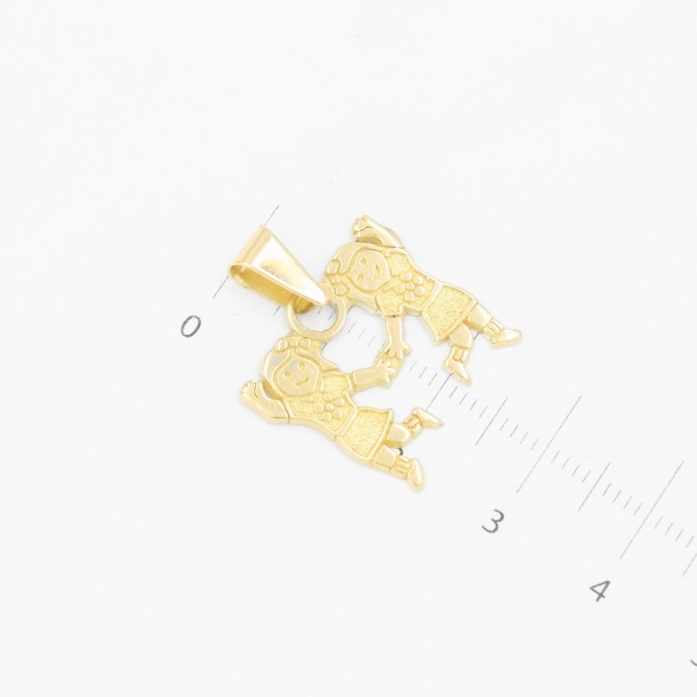 Dije de Oro 14k Amigas por Siempre mod. 9225