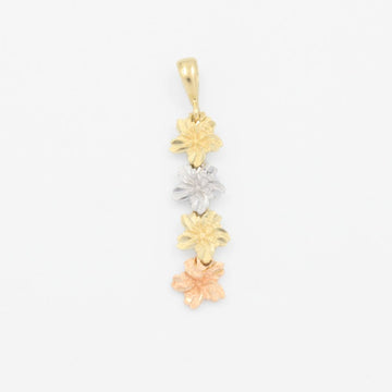 Dije de Oro 14k con Diseño de Flor Florentino mod. 9127