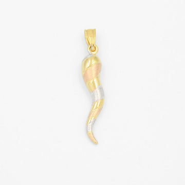 Dije de Oro 14k Hueco Cuerno de la Abundancia Florentino mod. 9245