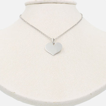 Gargantilla de Oro 14k Corazón Blanco mod. 8579