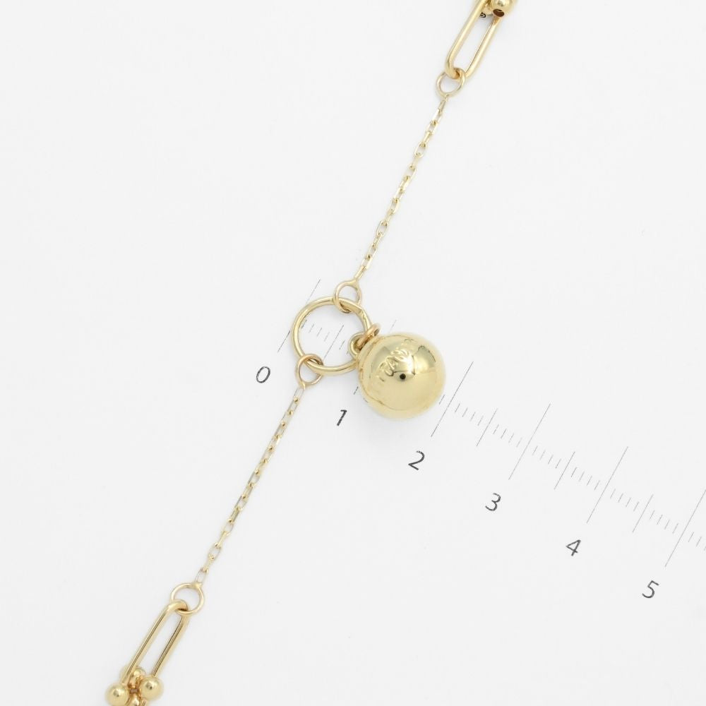 Coordinado de Oro 14k Diseño Especial con Esferas Finas y Brillantes mod. 9666