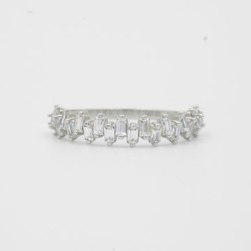 Anillo de Oro 14k con Incrustación Especial de Zirconias mod. 8106