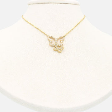 Gargantilla de Oro 14k Mariposas con Zirconias Brillantes mod. 9637