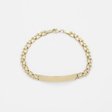 Esclava de Oro 14k de Tejido Fino de Ensamblado Especial mod. 9808