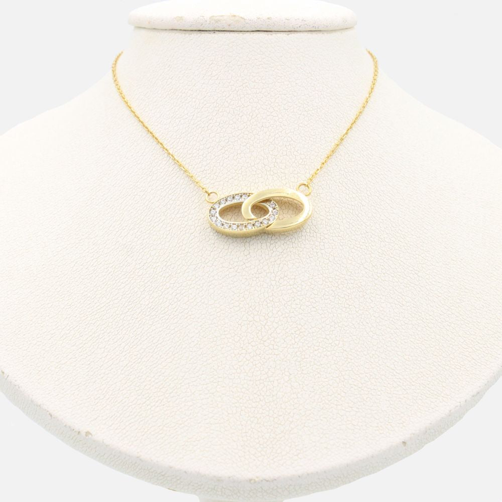 Gargantilla de Oro 14k  Entrelazados mod. 8948