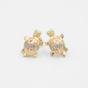 Arete de Oro 14k Tortuga Sorpresa mod. 9069