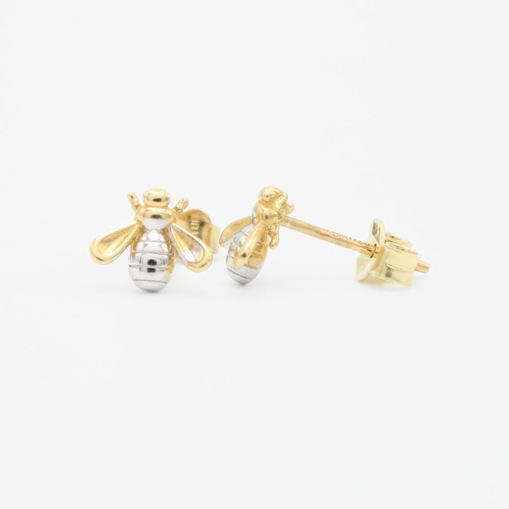 Arete de Oro 14k Abeja mod. 9360