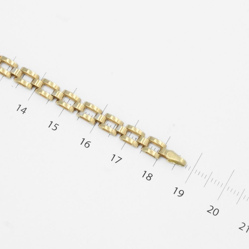 Esclava de Oro 14k de Tejido Fino de Ensamblado Especial mod. 9808