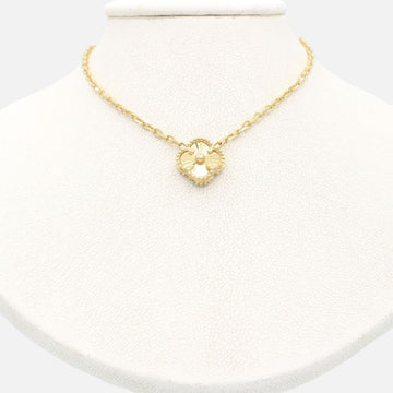 Gargantilla de Oro 14k Trébol Especial con Diamantado Fino mod. 9572