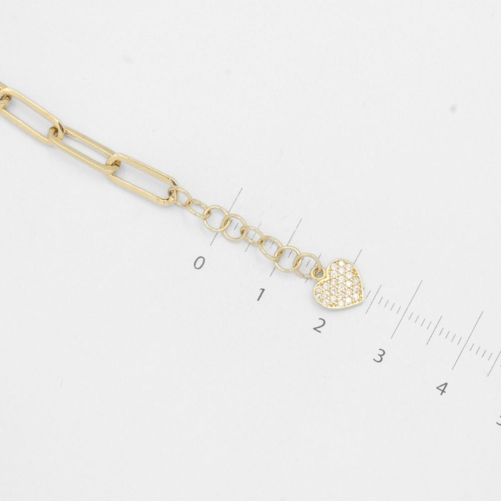 Pulsera de Oro 14k con Tejido Combinado Especial y Flor de Malaquita mod. 7759