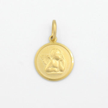 Medalla de Oro 14k de Diseño Tradicional con Imagen de Ángel mod. 9159