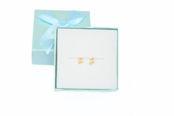 Broquel 14k Notas Musicales Mod. 2337