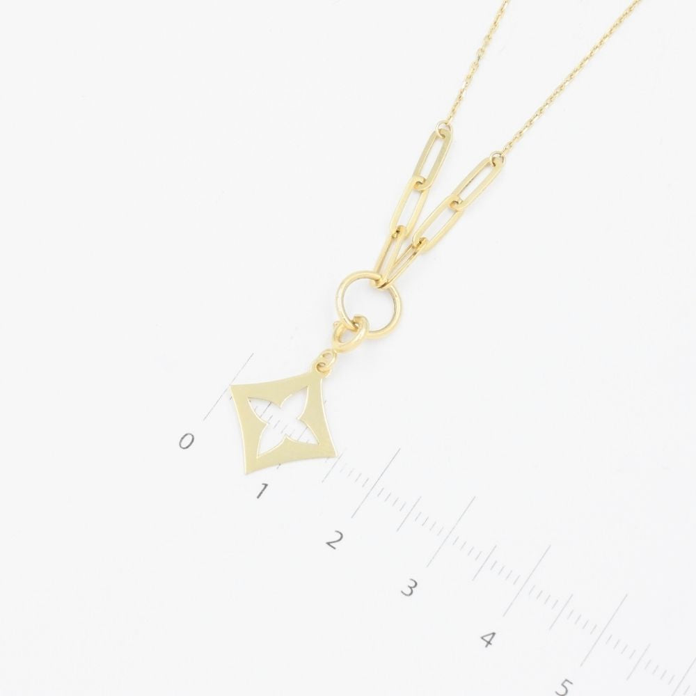 Gargantilla de Oro 14k Diseño Elegante y Fino mod. 9179