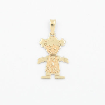Dije de Oro 14k "It's a Girl" /Es Niña mod. 9233