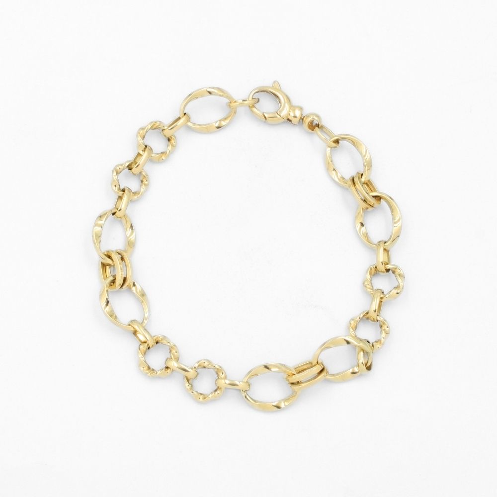 Pulsera Especial con Tejido Semi Torzal mod. 5536