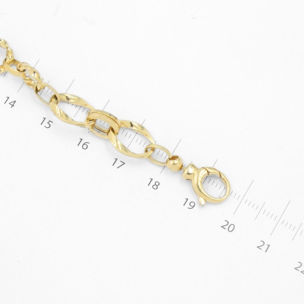 Pulsera Especial con Tejido Semi Torzal mod. 5536