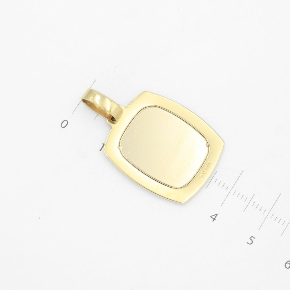 Medalla de Oro 14k Sagrado Corazón mod. 9530