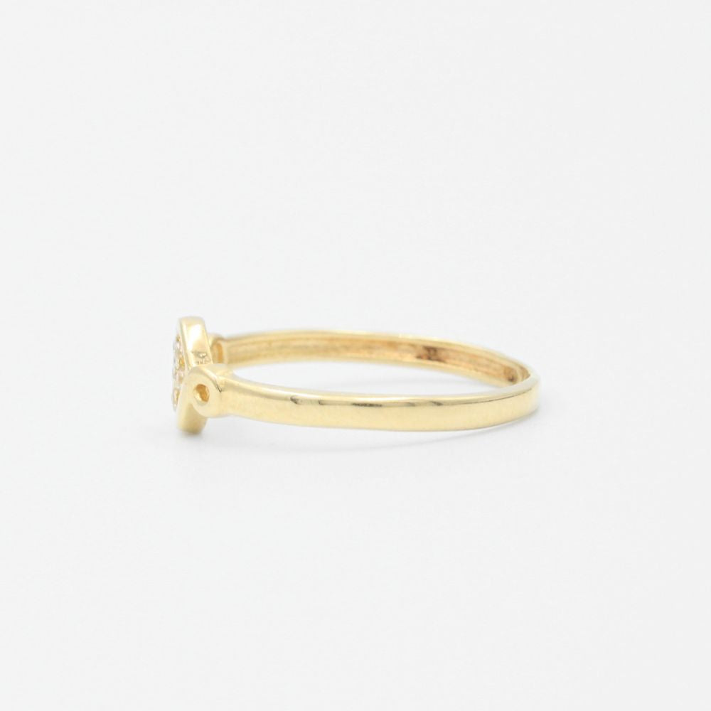 Anillo Kid con Diseño Circular Incrustado de Zirconias mod. 9405