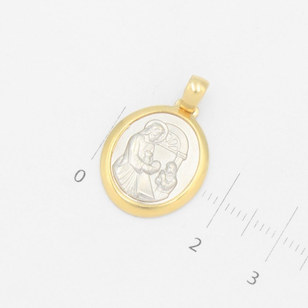 Medalla de Oro 14k para Comunión mod. 9535