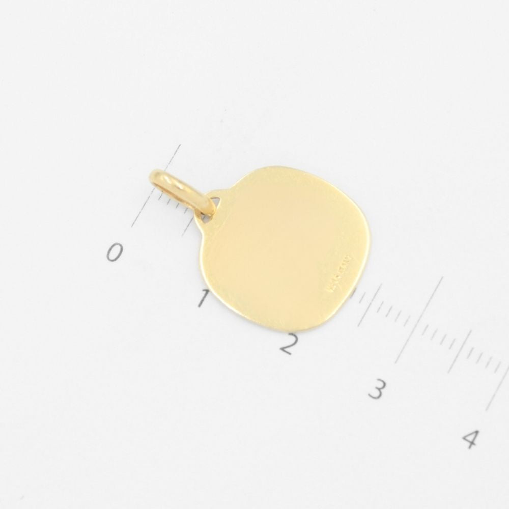 Medalla de Oro 14k del Divino Rostro mod. 9536