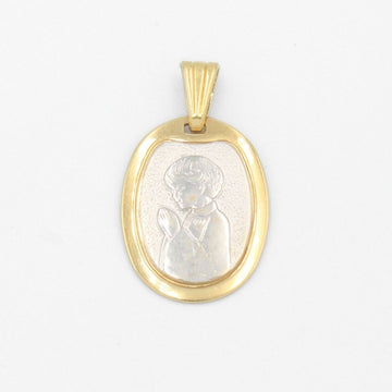Medalla de Oro 14k para Confirmación Religiosa mod. 9538