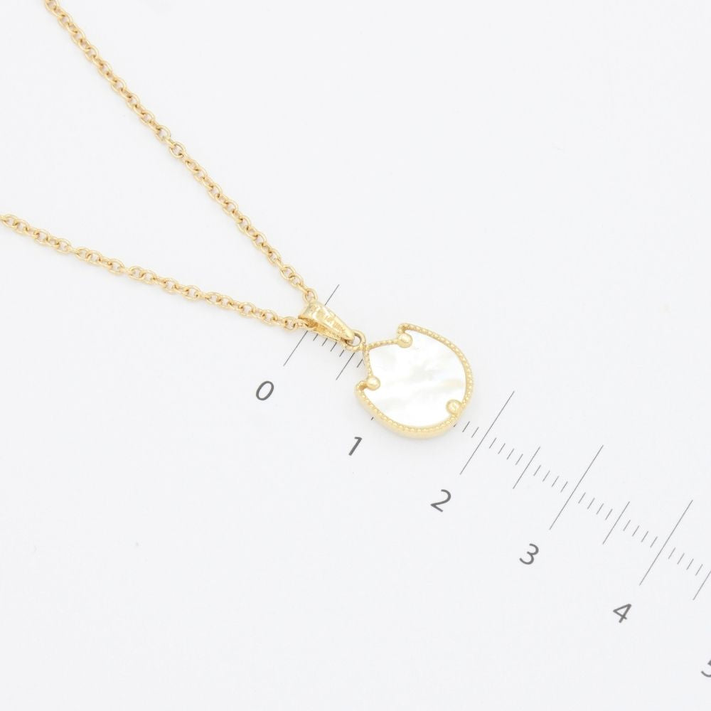 Gargantilla de Oro 14k Lucky Spring Flor de Madre Perla mod. 9560