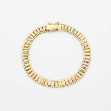 Pulsera de Oro 14k Teijdo Plano mod. 9006