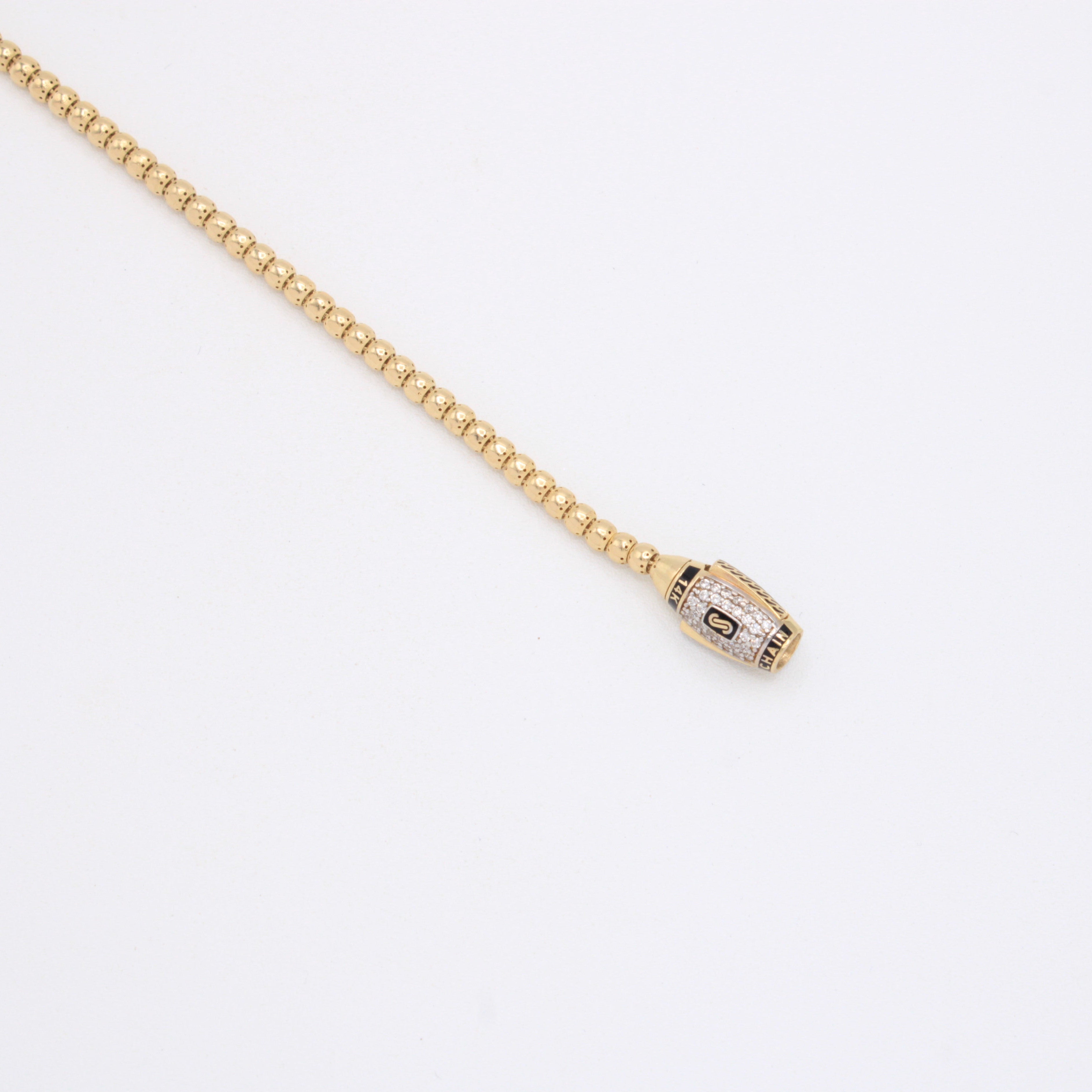 Pulsera de Oro 14k Monaco Modelo Bub mod. 10999