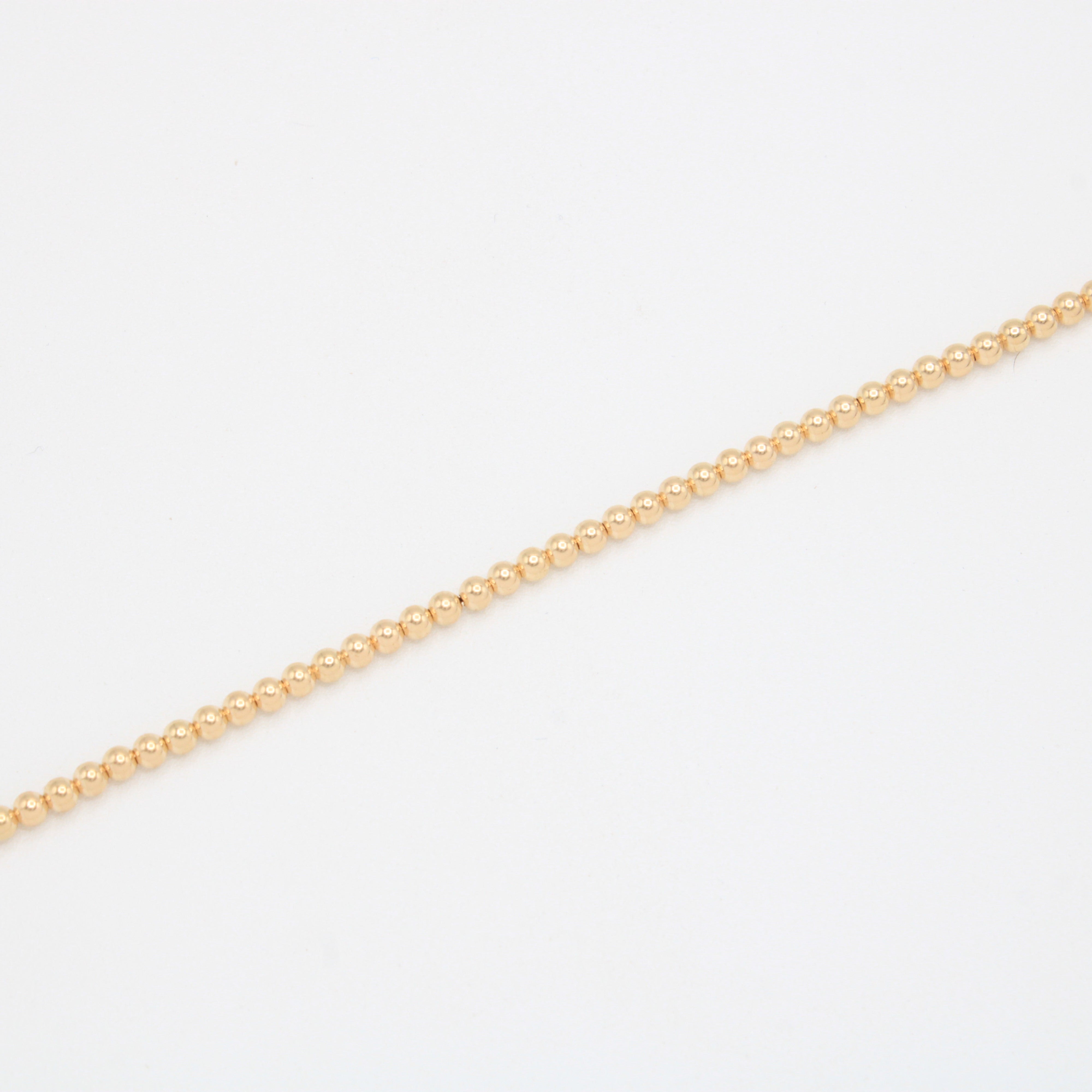 Pulsera de Oro 14k Esferas Huecas Mini mod. 10959