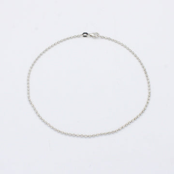 Tobillera de Oro 14k Tejido de Esferas Facetadas mod. 10542