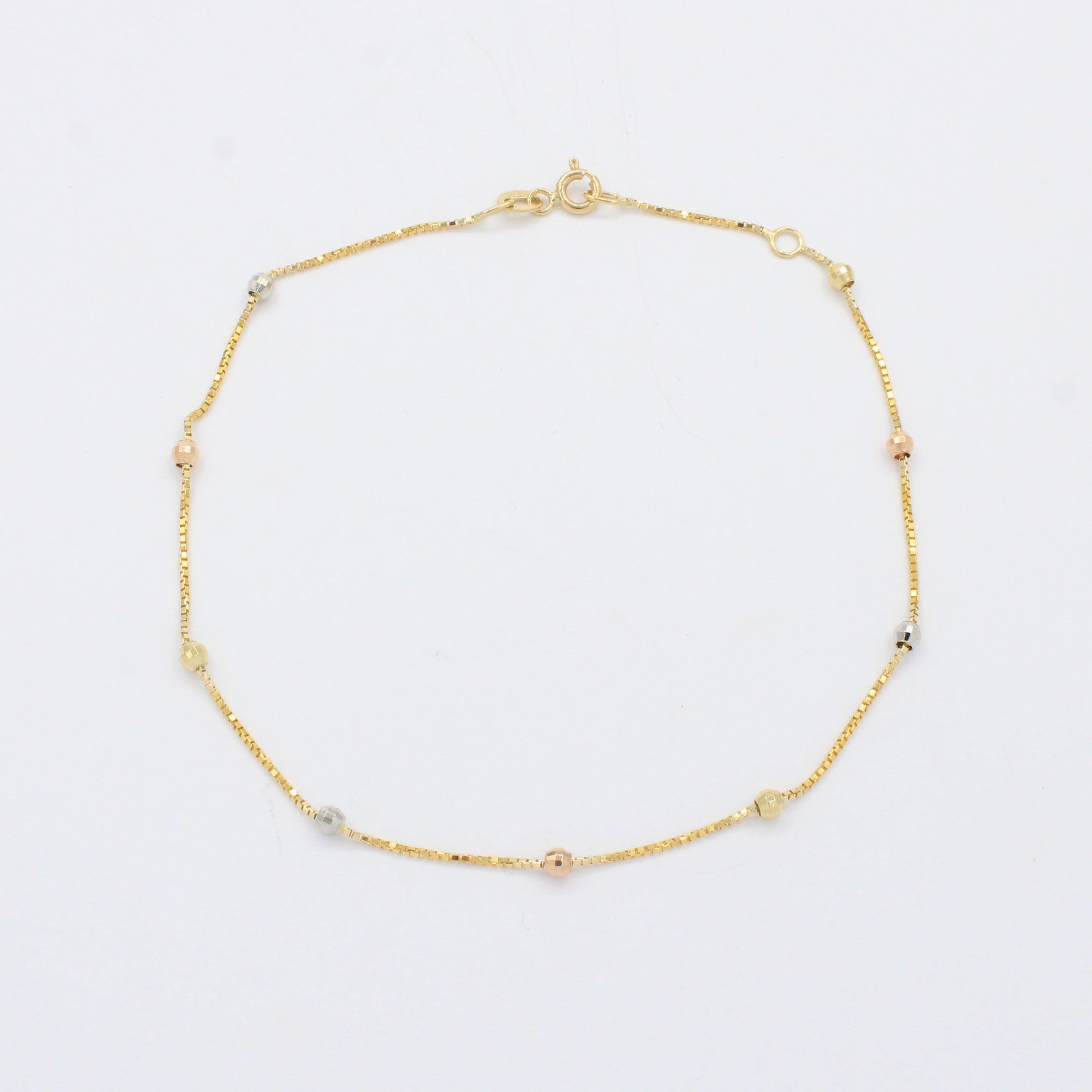 Tobillera de Oro 14k Tejido Viviana mod. 10543