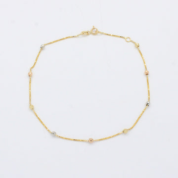 Tobillera de Oro 14k Tejido Viviana mod. 10543