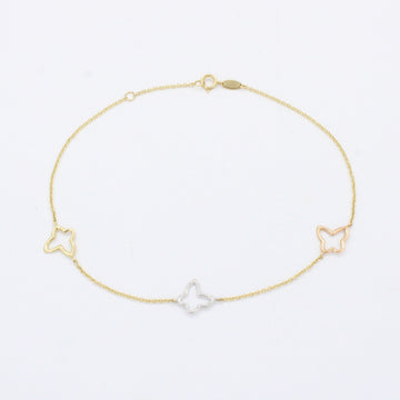 Tobillera de Oro 14k Diseño de Elegantes Mariposas mod. 10545