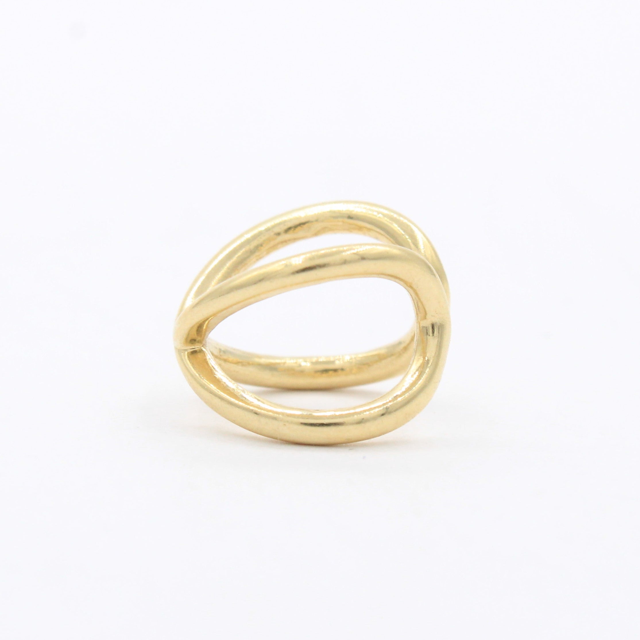 Earcuff de Oro 14k Hueco Trepador Infinito Tubular mod. 10607