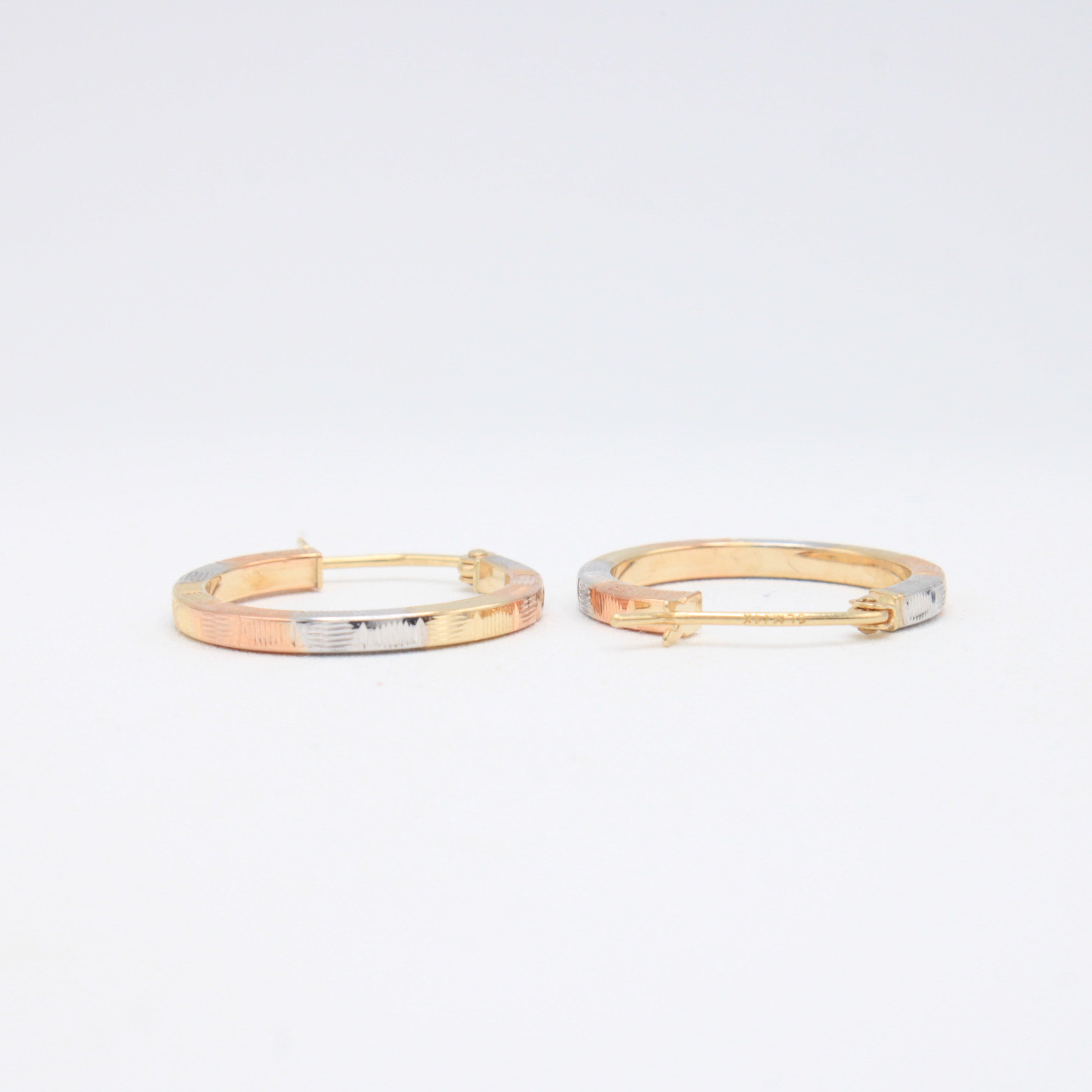 Grapa de Oro 14k con Mosaicos Florentinos con Diamantado mod. 11060