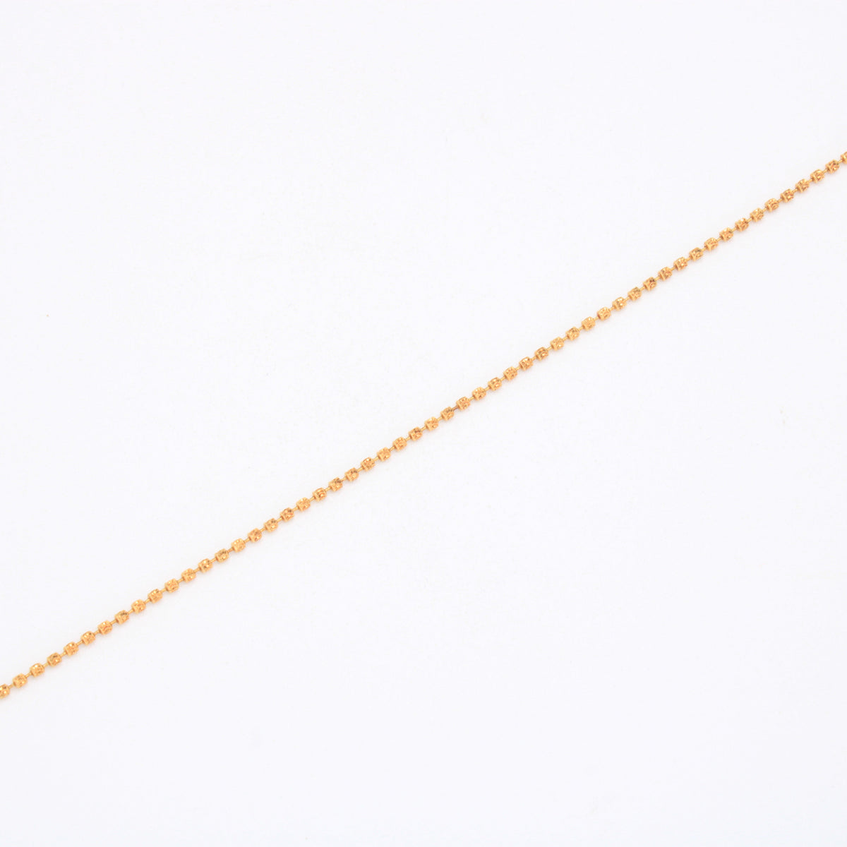 Tobillera de Oro 14k Diseño Elegante con Tejido Diamantado mod. 11074