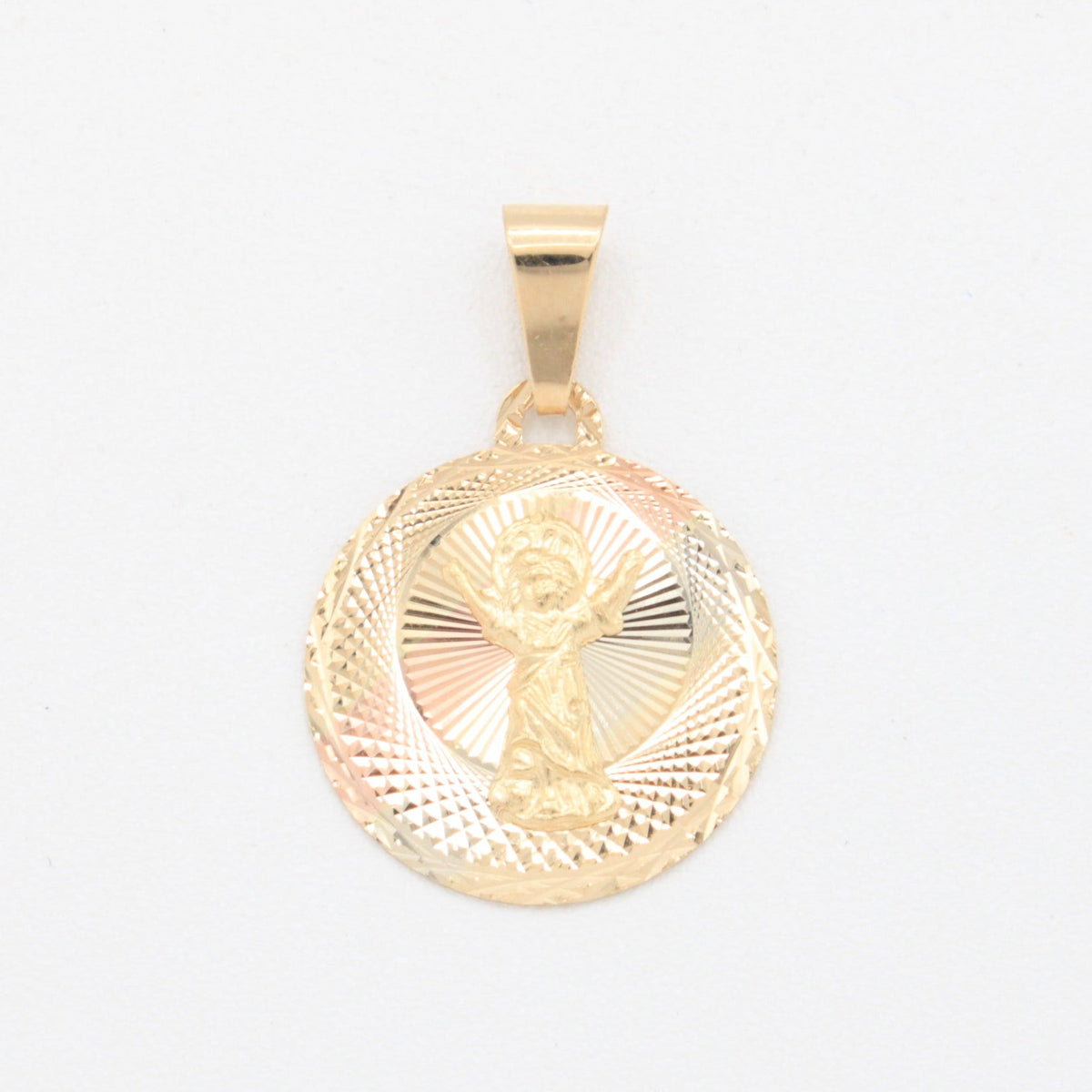 Medalla de Oro 14k Florentino de Divino Niño mod. 11078