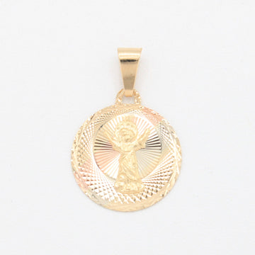 Medalla de Oro 14k Florentino de Divino Niño mod. 11078