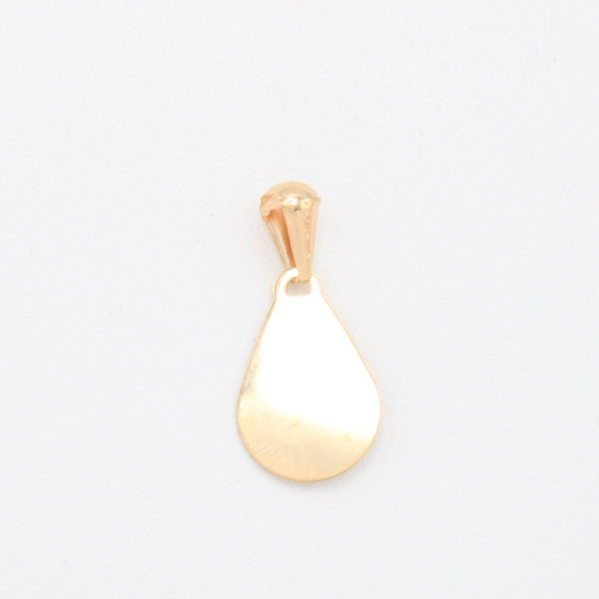 Medalla de Oro 14k Diseño de Gota con Divino Niño mod. 11079